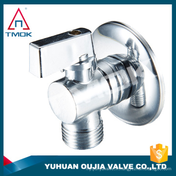 Accessoires de valve de remplissage de matériel de salle de bains triangle carré d&#39;angle de base de plaque de laiton